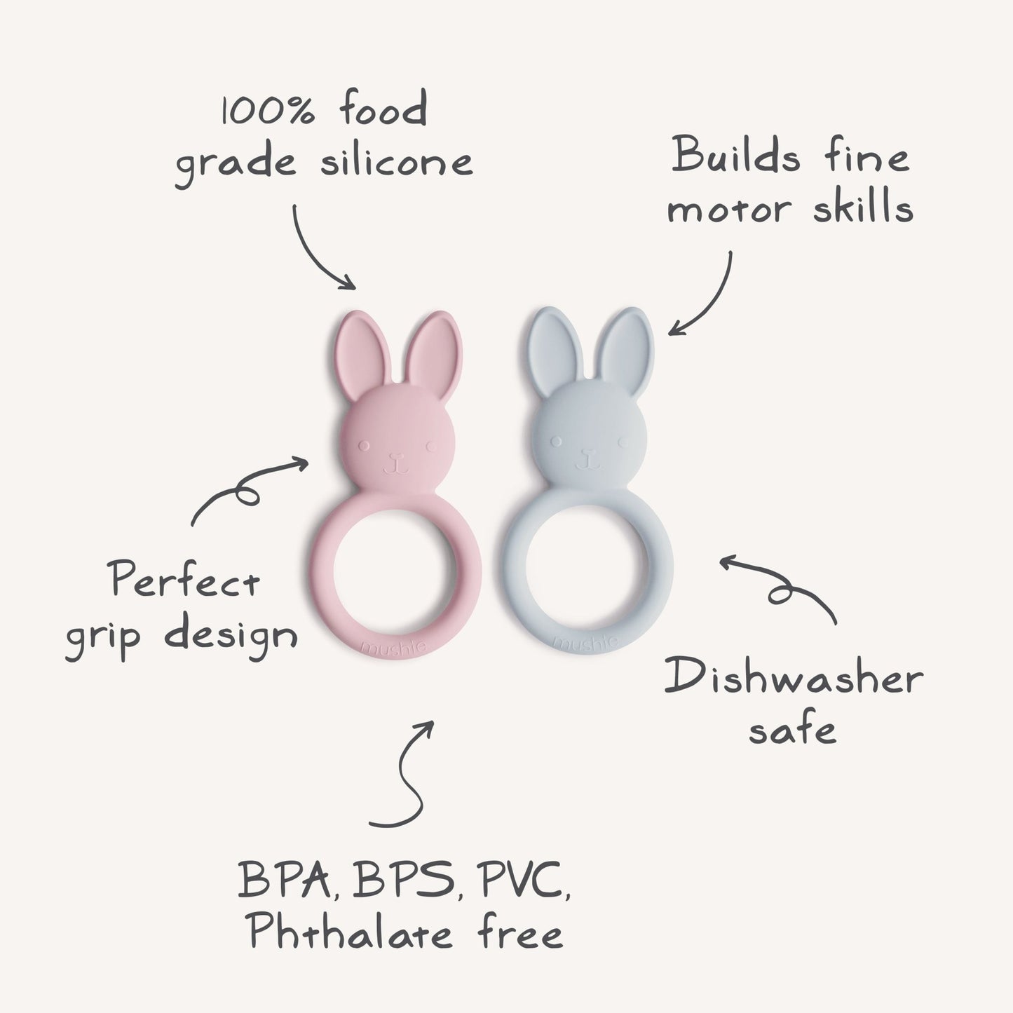 Bunny Teether - Norani Baby