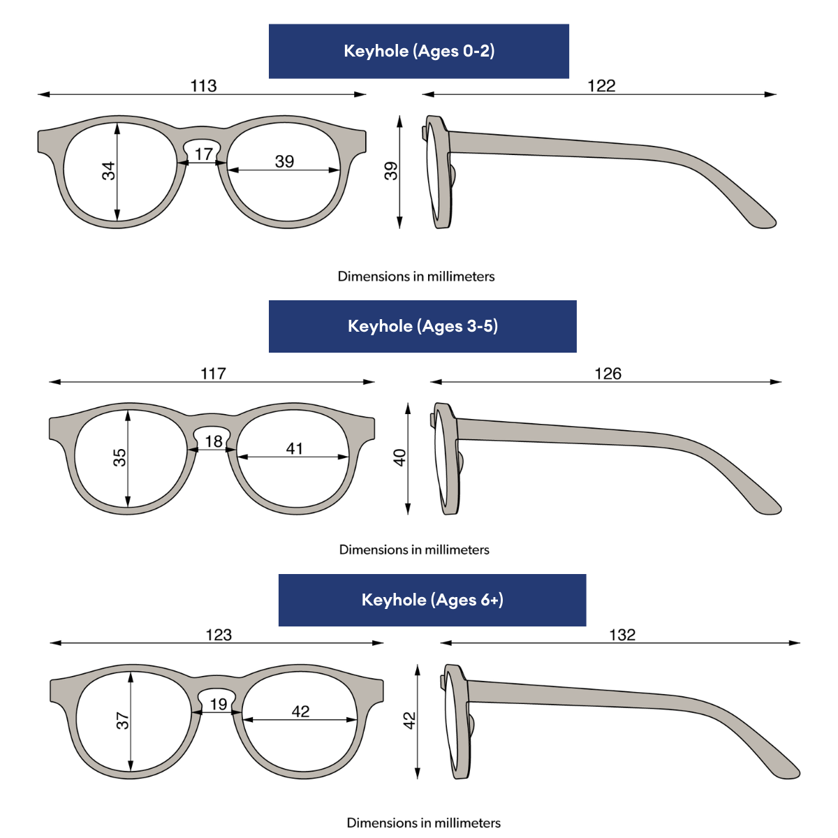 Pacific Blue Eco Keyhole I Smoke Lenses
