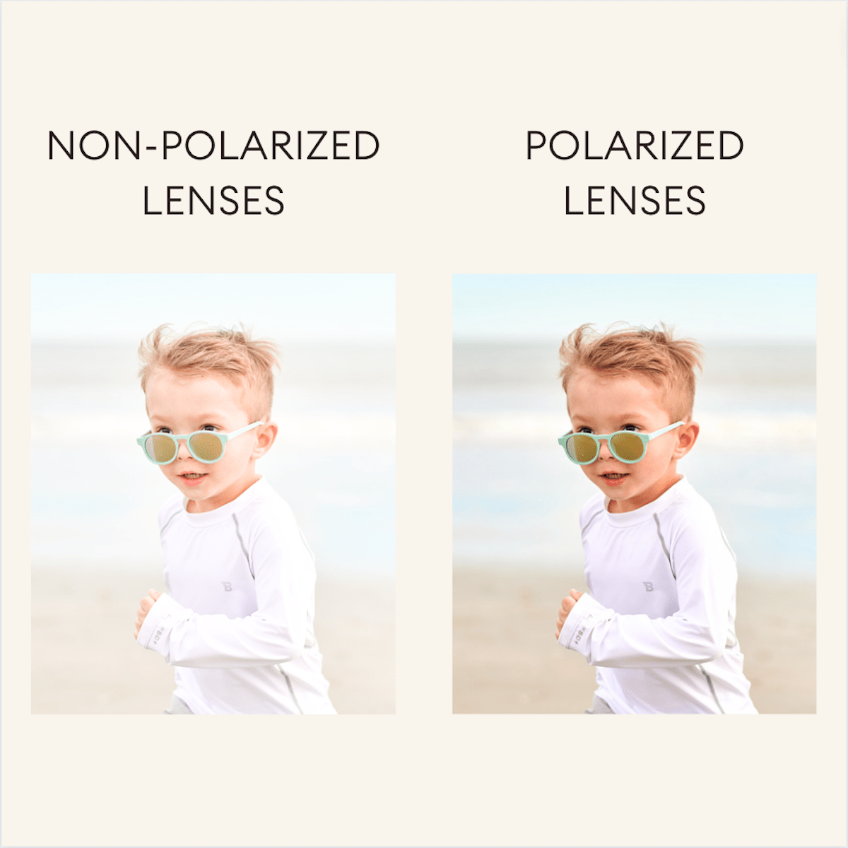 Perfectly Papaya Navigator | Polarized Peach Mirrored Lenses - Norani Baby