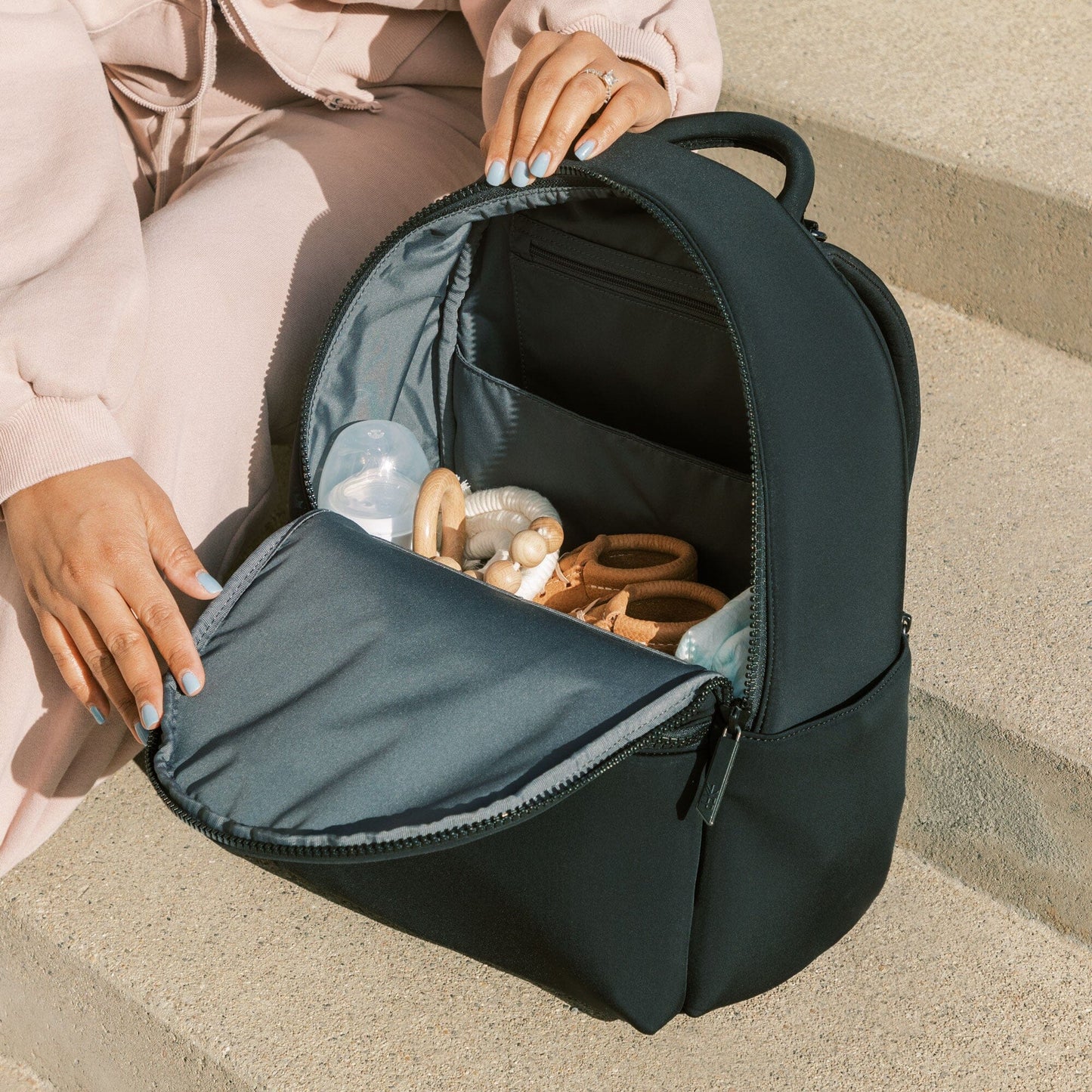 Ebony Seoul City Diaper Bag - Norani Baby