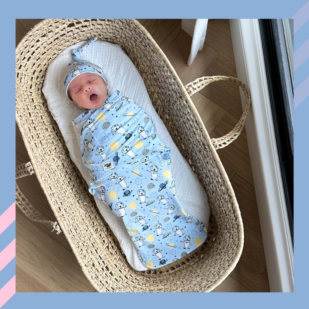 Norani Baby Snugababe Swaddle Pod in Space Bears