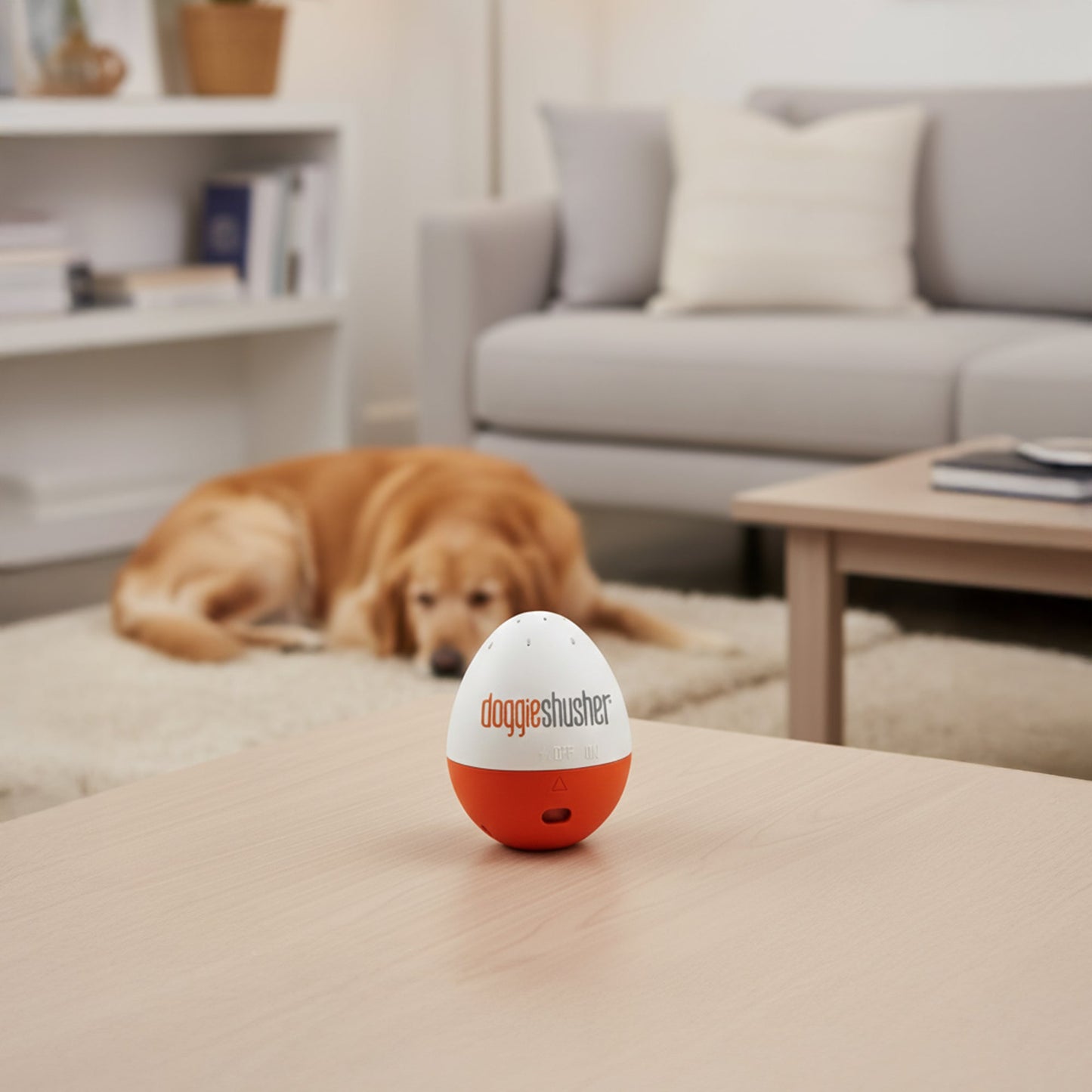 Doggie Shusher – Calming Sound Machine for Dog Anxiety, Separation Stress & Loud Noises - Norani Baby