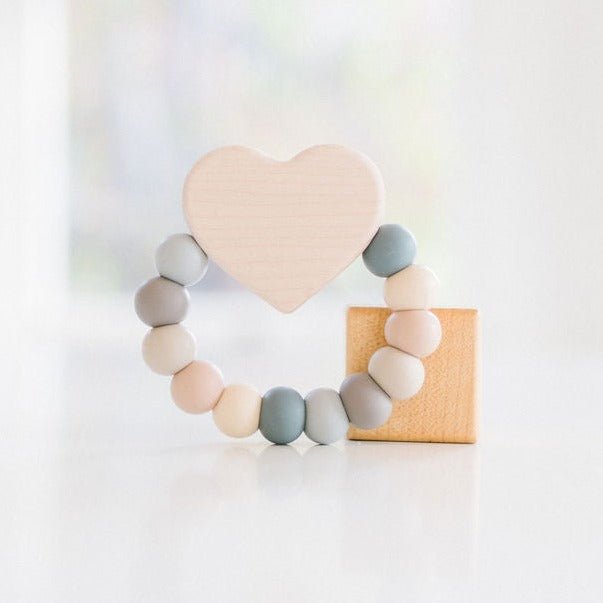 Heart Charm Teether - Norani Baby