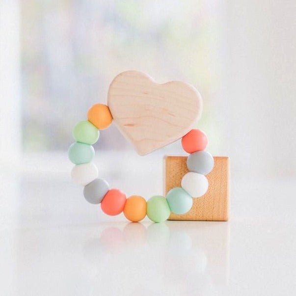 Heart Charm Teether - Norani Baby