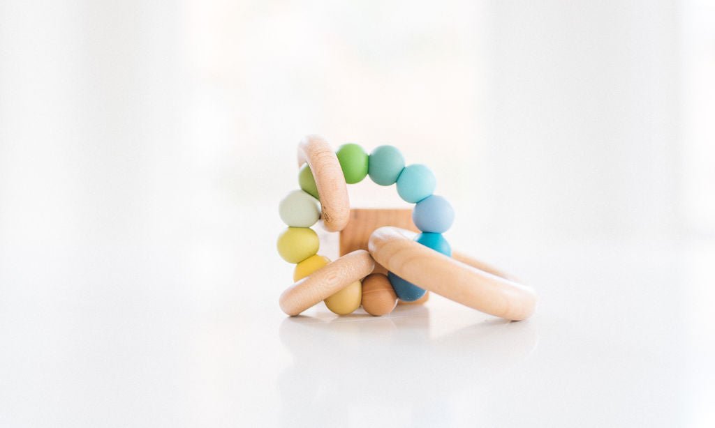 Saturn Ring Wooden Baby Teether - Norani Baby