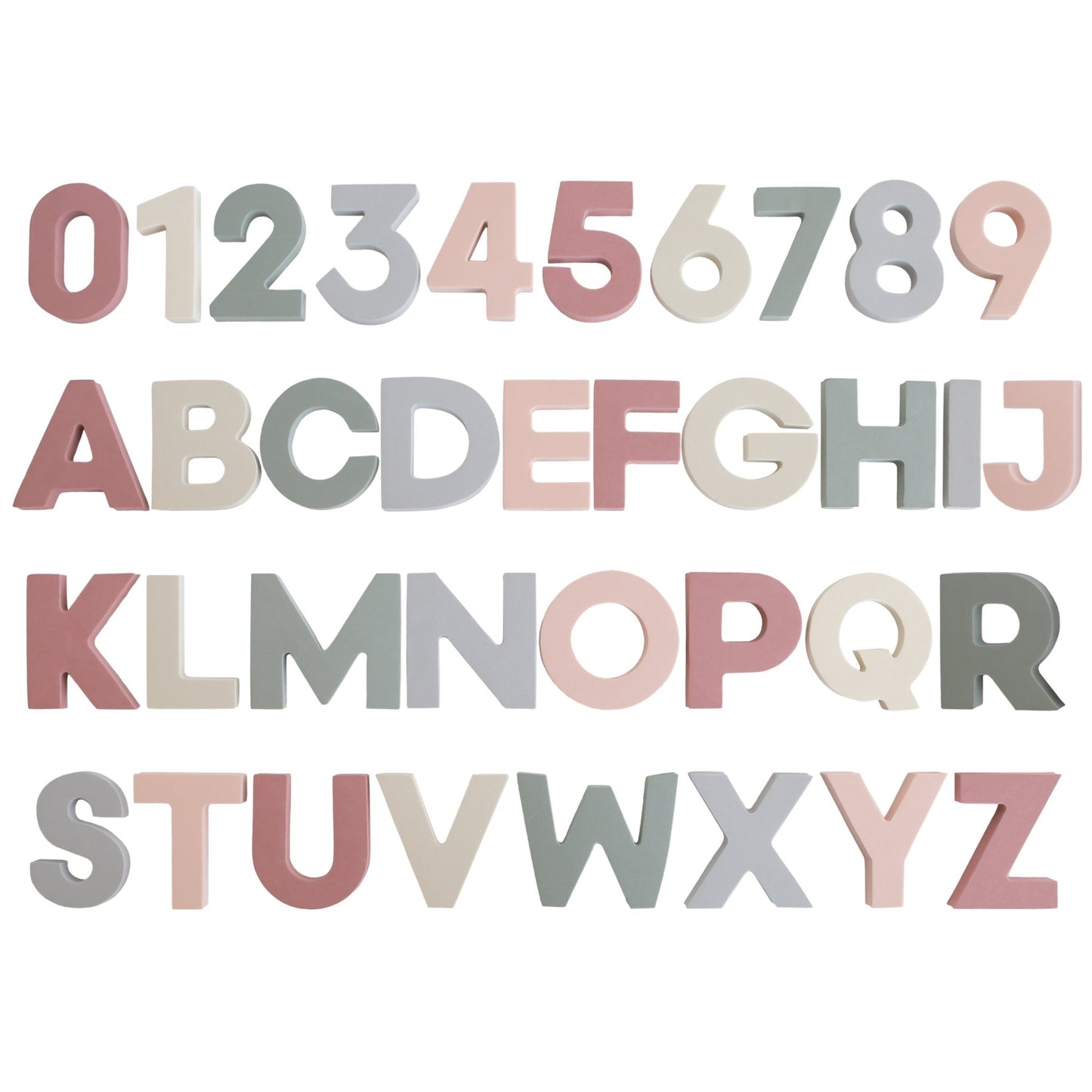 Letters & Numbers Bath Play Set - Norani Baby