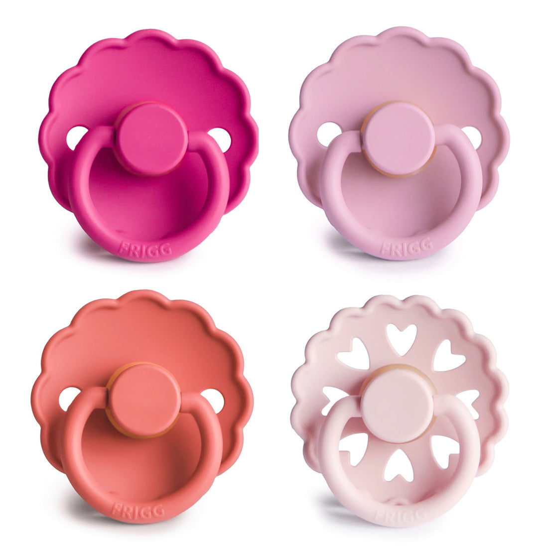 FRIGG Natural Rubber Pacifier 4 - Pack - Norani Baby