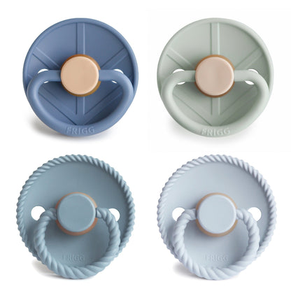 FRIGG Natural Rubber Pacifier 4 - Pack - Norani Baby