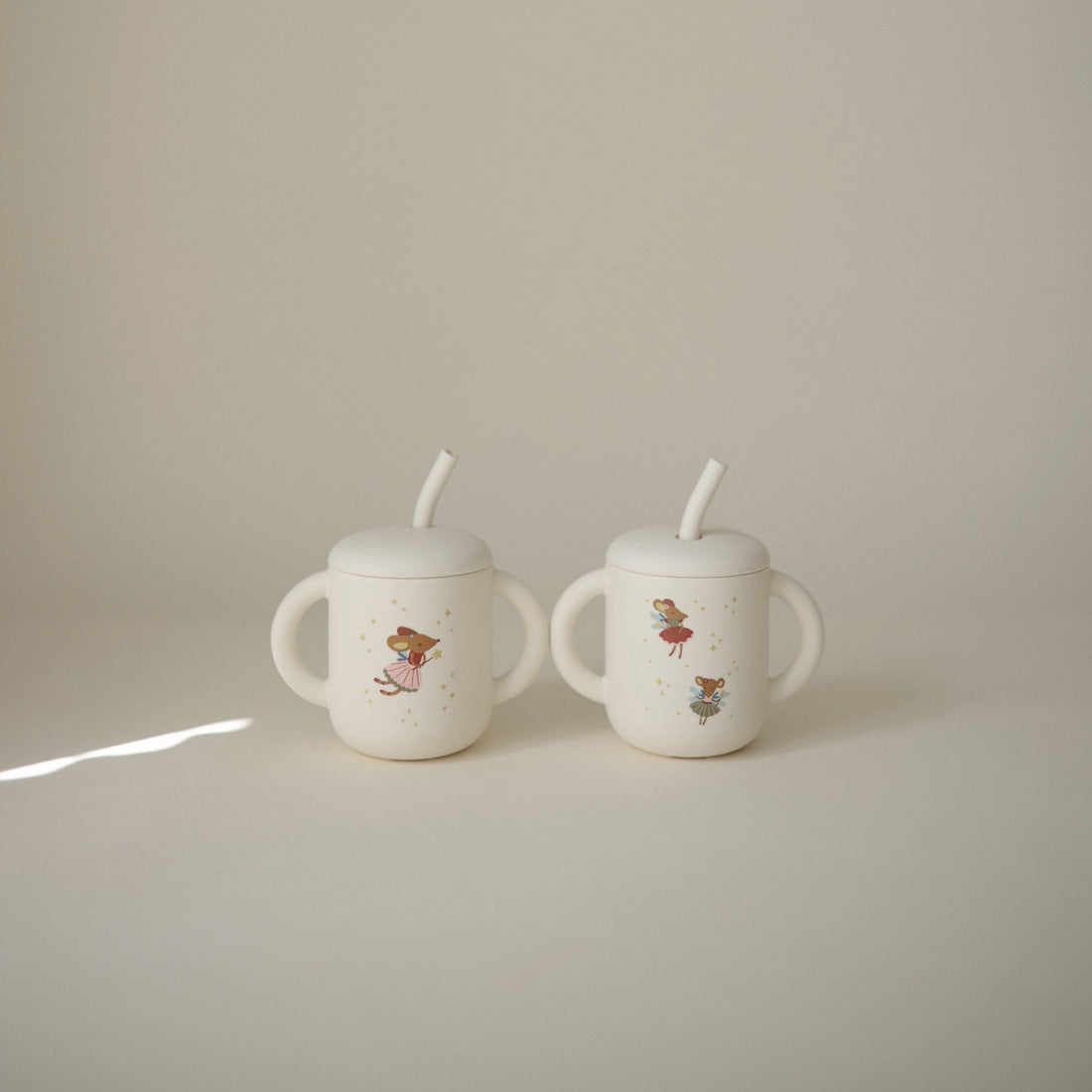 Silicone Training Cup + Straw - Norani Baby