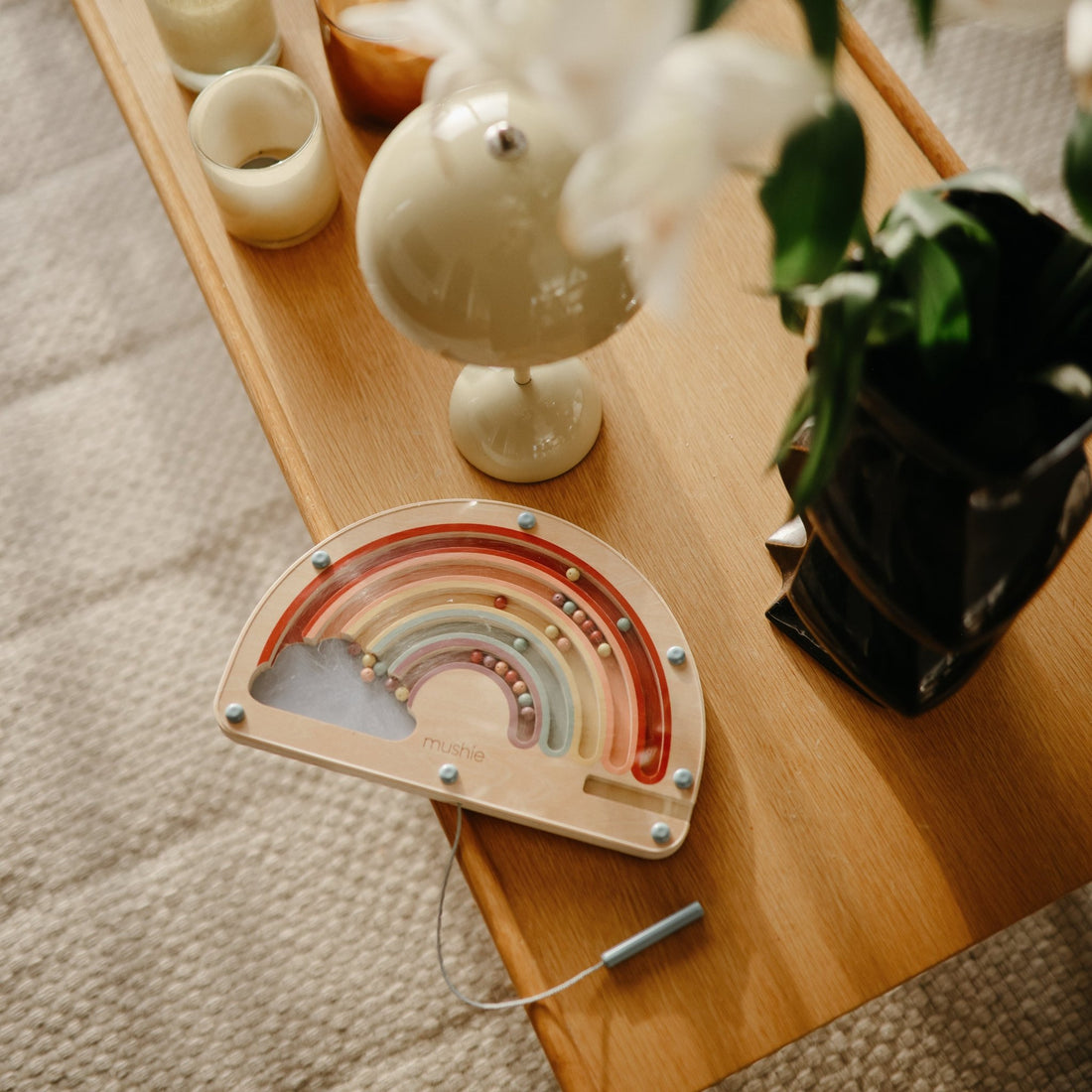 Wooden Magnetic Rainbow Maze - Norani Baby