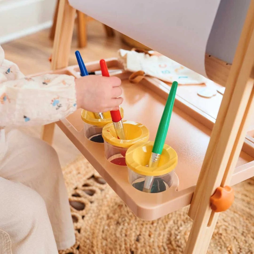 Tiny Land® Caramel Magnitales Easel for Kids - Norani Baby