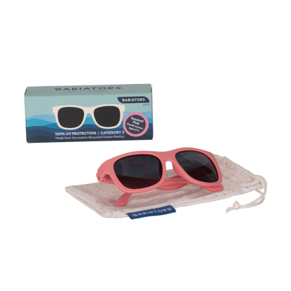 Seashell Pink Eco Navigator I Smoke Lenses