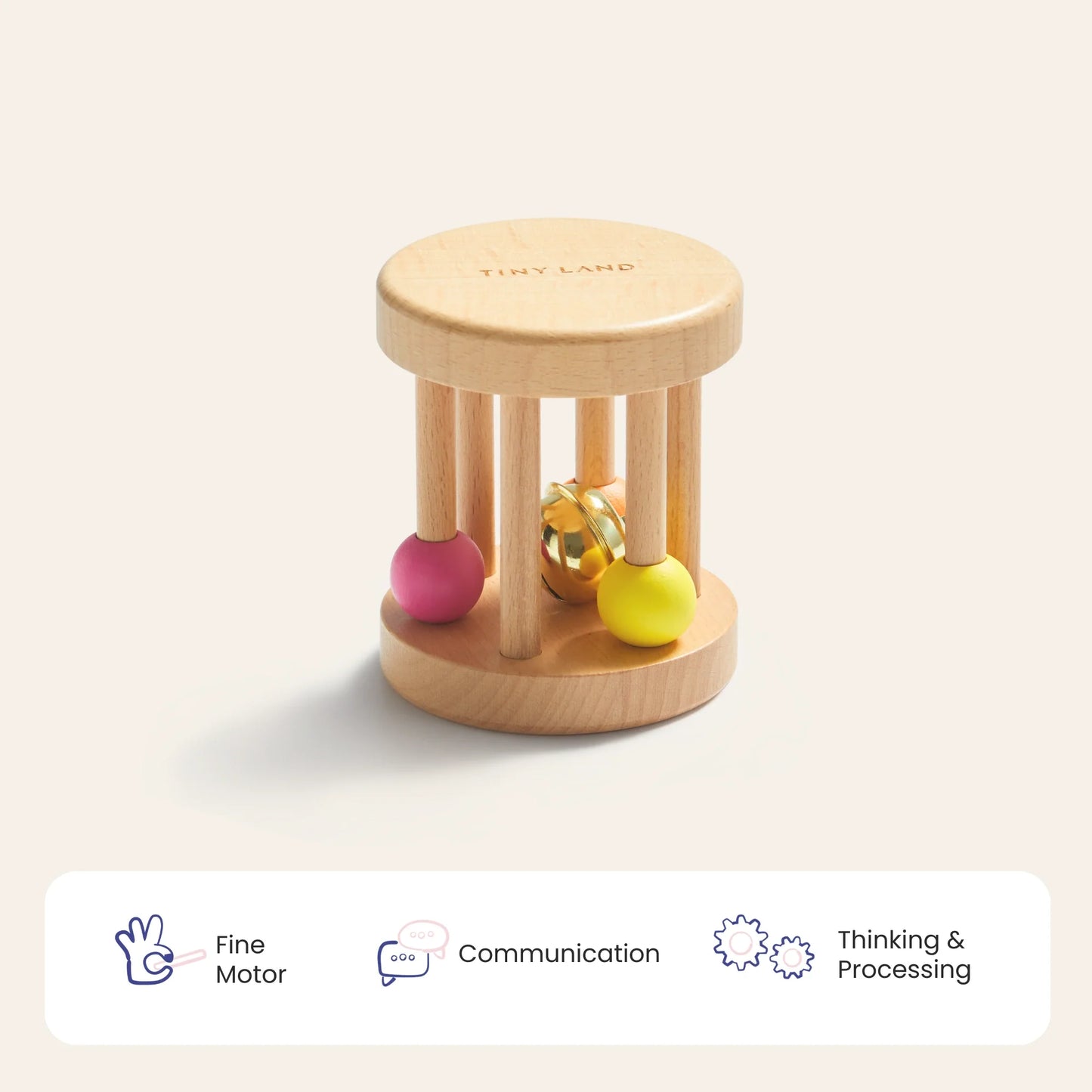 Tiny Land® Montessori Toys for Newborns (0–3 Months) - Norani Baby