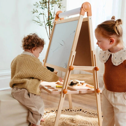 Tiny Land® Caramel Magnitales Easel for Kids - Norani Baby