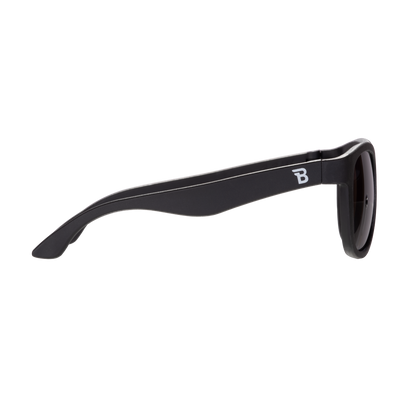 Jet Black Navigator | Polarized Smoke Lenses