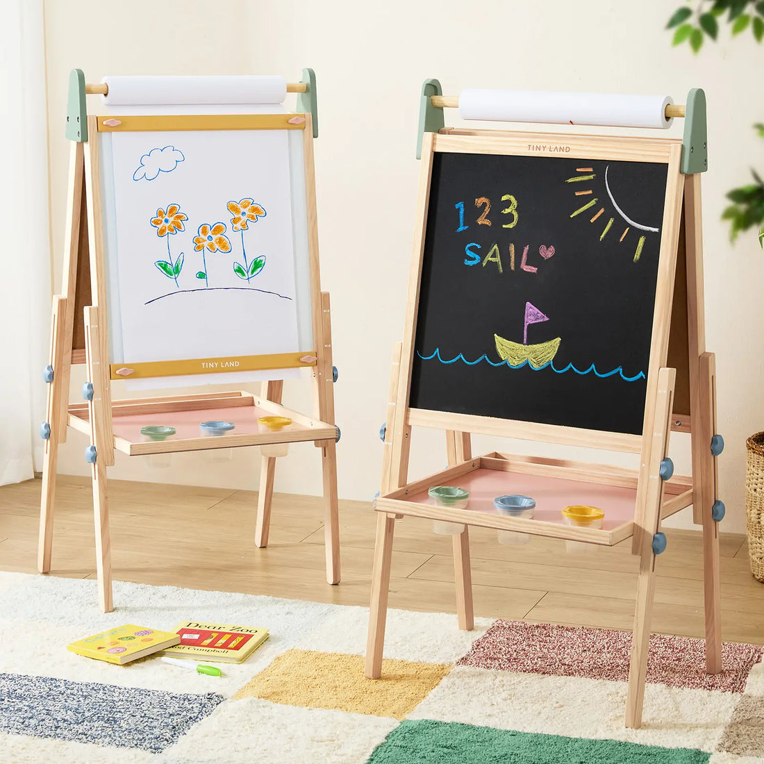 Tiny Land® 3 - in - 1 Art Easel for Kids - Norani Baby