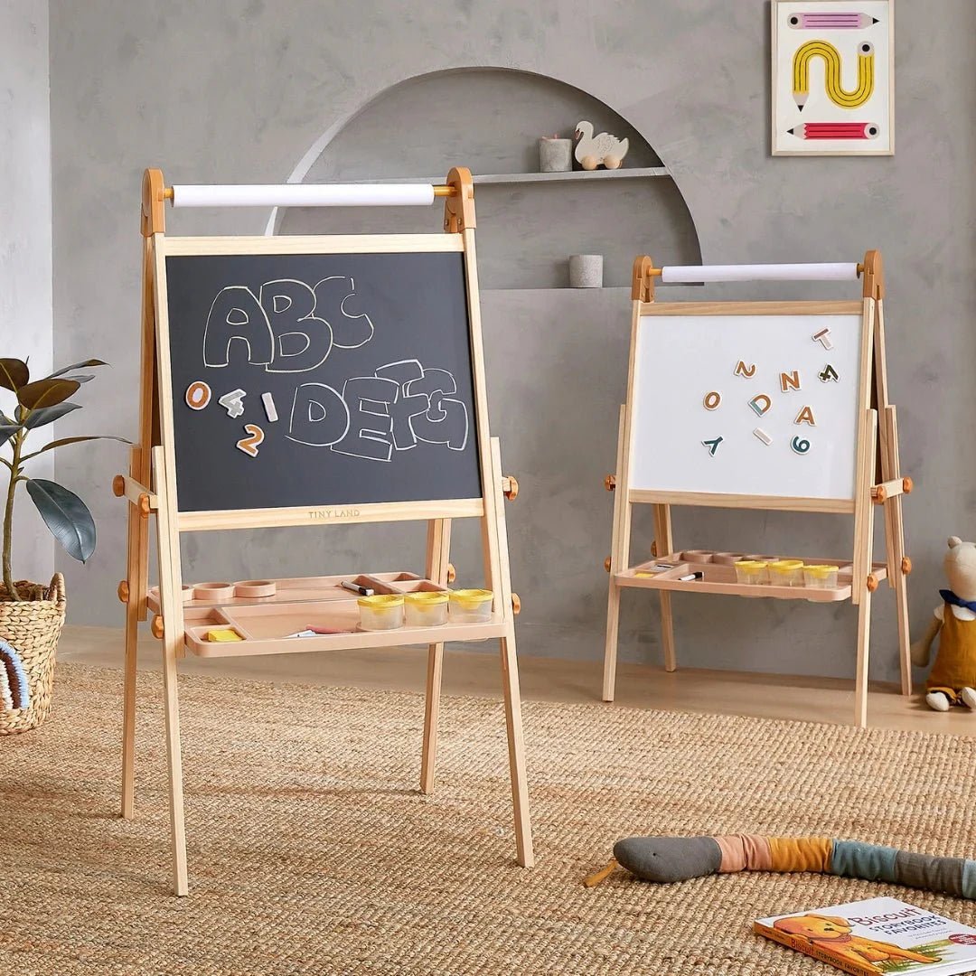 Tiny Land® Caramel Magnitales Easel for Kids - Norani Baby