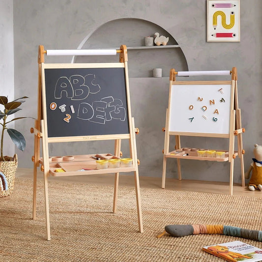 Tiny Land® Caramel Magnitales Easel for Kids - Norani Baby