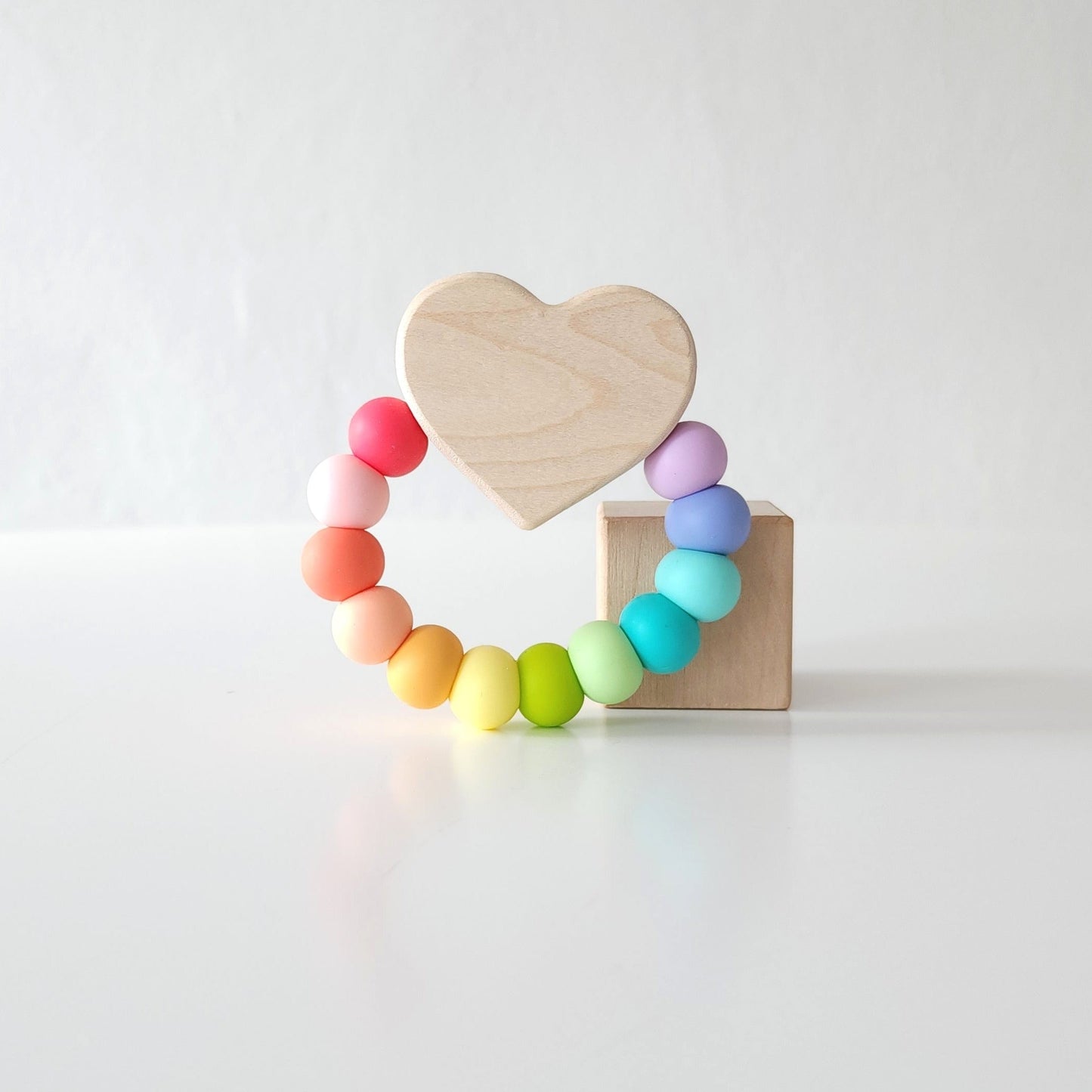 Heart Charm Teether - Norani Baby