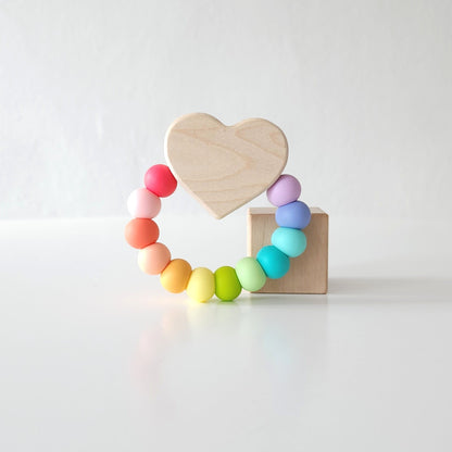 Heart Charm Teether - Norani Baby