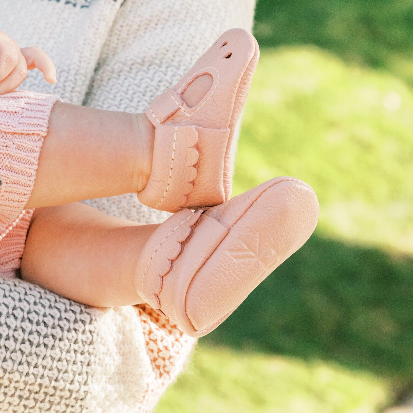 Newborn Blush Mary Jane Baby Shoe - Norani Baby