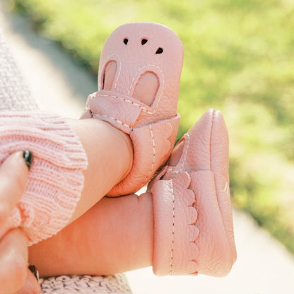 Blush Mary Jane Baby Shoe - Norani Baby