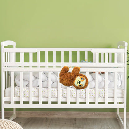 Baby Shusher Sloth Plush Sound Machine + 2 Shushie Pacifiers Bundle - Norani Baby