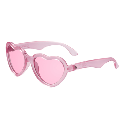 Fuchsia Haze Heart | Pink Transparent Lenses - Norani Baby