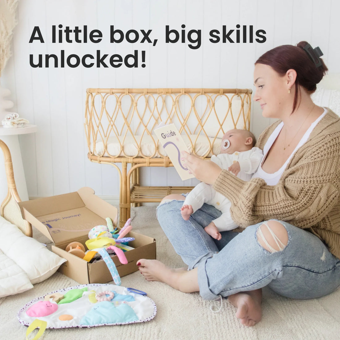 Tiny Land® Montessori Toys for Newborns (0–3 Months) - Norani Baby