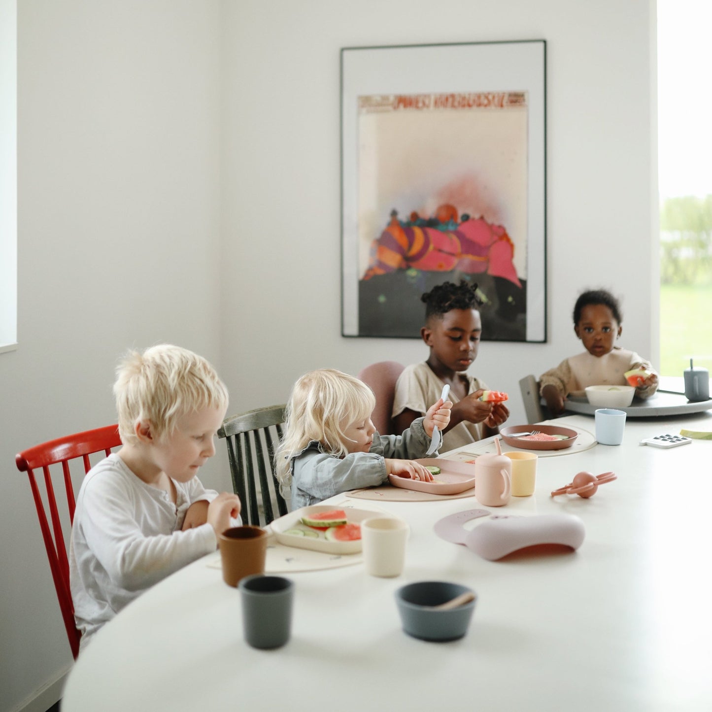 Square Dinnerware Plates - Norani Baby