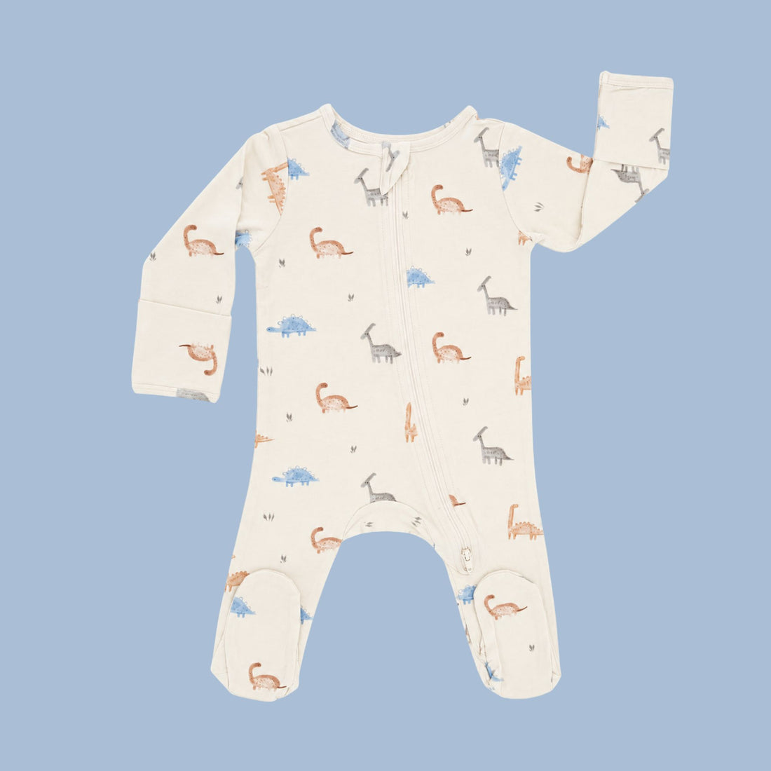 Modal Footie - Dinosaurs - Norani Baby