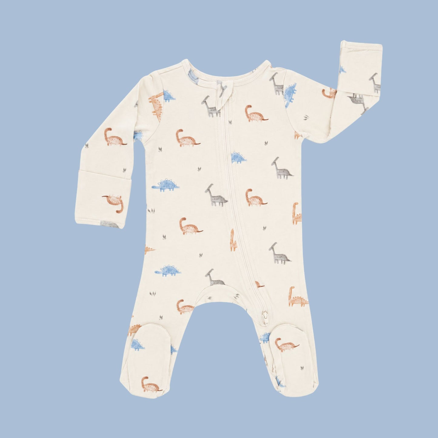 Modal Footie - Dinosaurs - Norani Baby