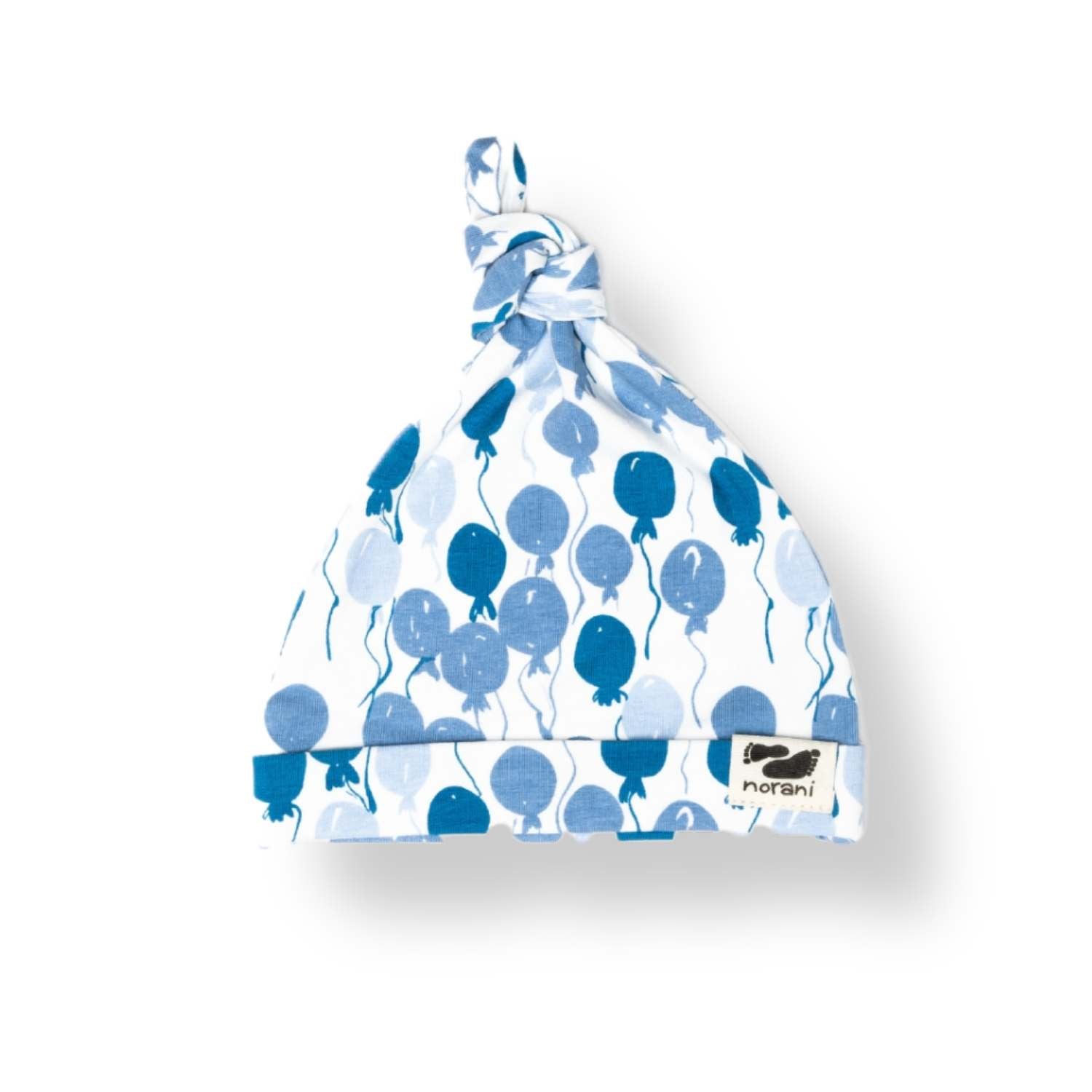 Norani Baby Beanie - Blue Balloons