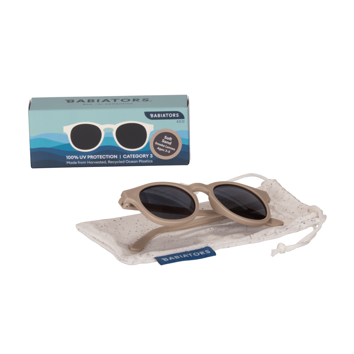Soft Sand Eco Keyhole I Smoke Lenses - Norani Baby
