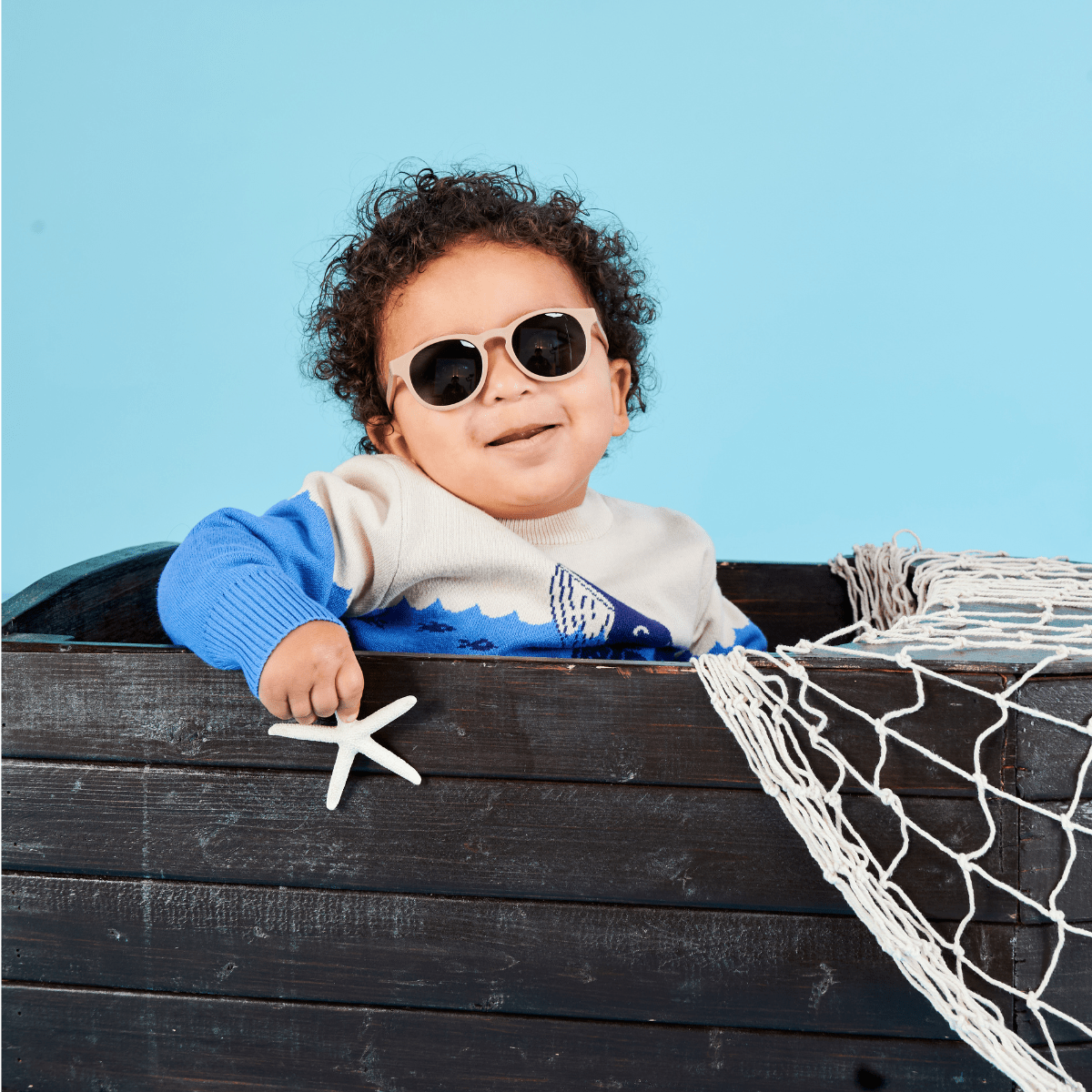 Soft Sand Eco Keyhole I Smoke Lenses - Norani Baby