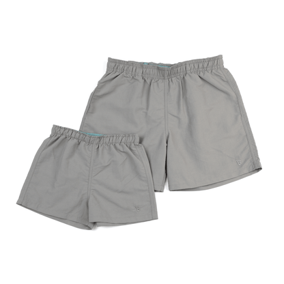 UPF 50+ Performance Short | Castaway Gray - Norani Baby