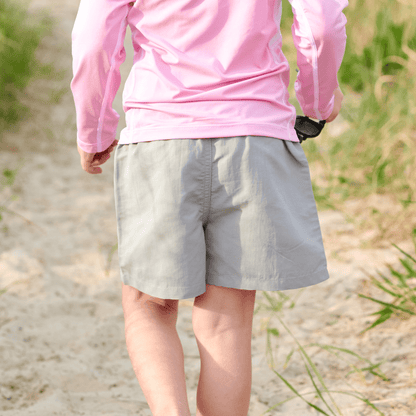 UPF 50+ Performance Short | Castaway Gray - Norani Baby