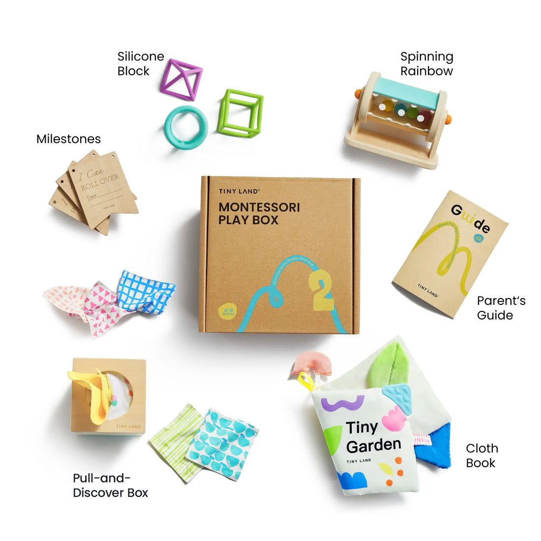 Tiny Land® Montessori Toys for Newborns (4–6 Months) - Norani Baby