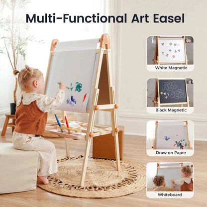 Tiny Land® Caramel Magnitales Easel for Kids - Norani Baby