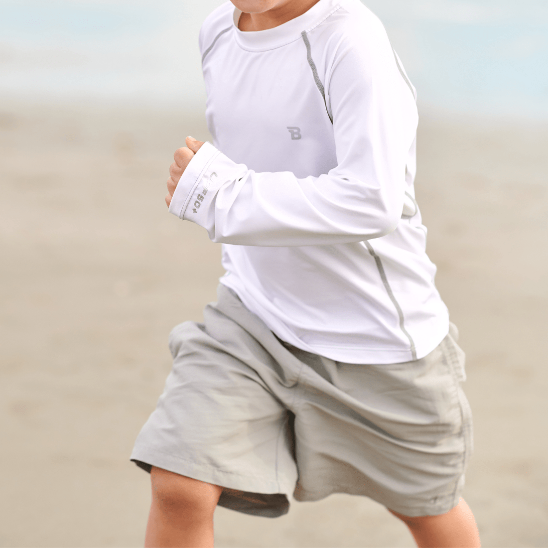 UPF 50+ Performance Short | Castaway Gray - Norani Baby