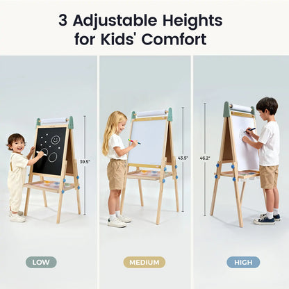 Tiny Land® 3 - in - 1 Art Easel for Kids - Norani Baby