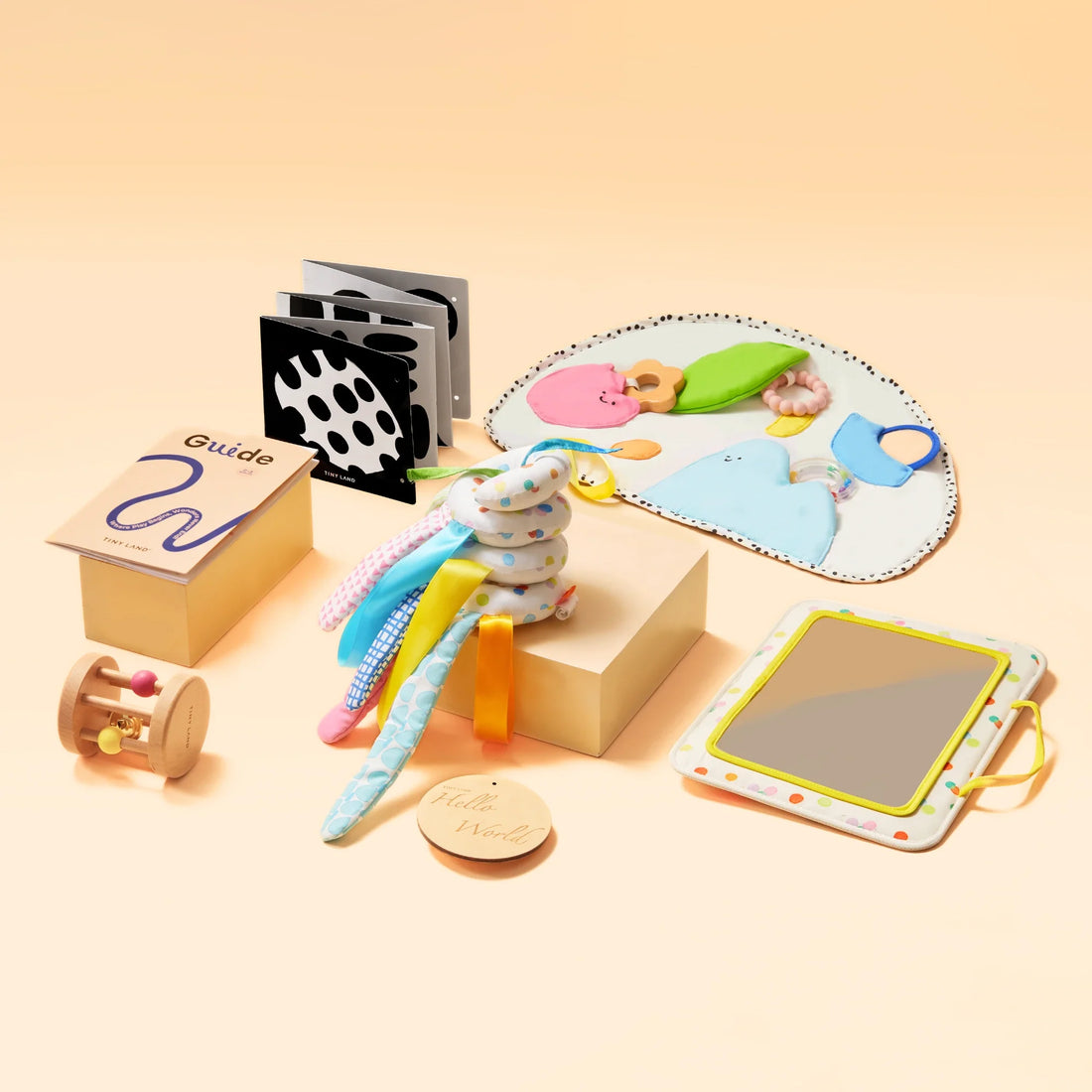 Tiny Land® Montessori Toys for Newborns (0–3 Months) - Norani Baby