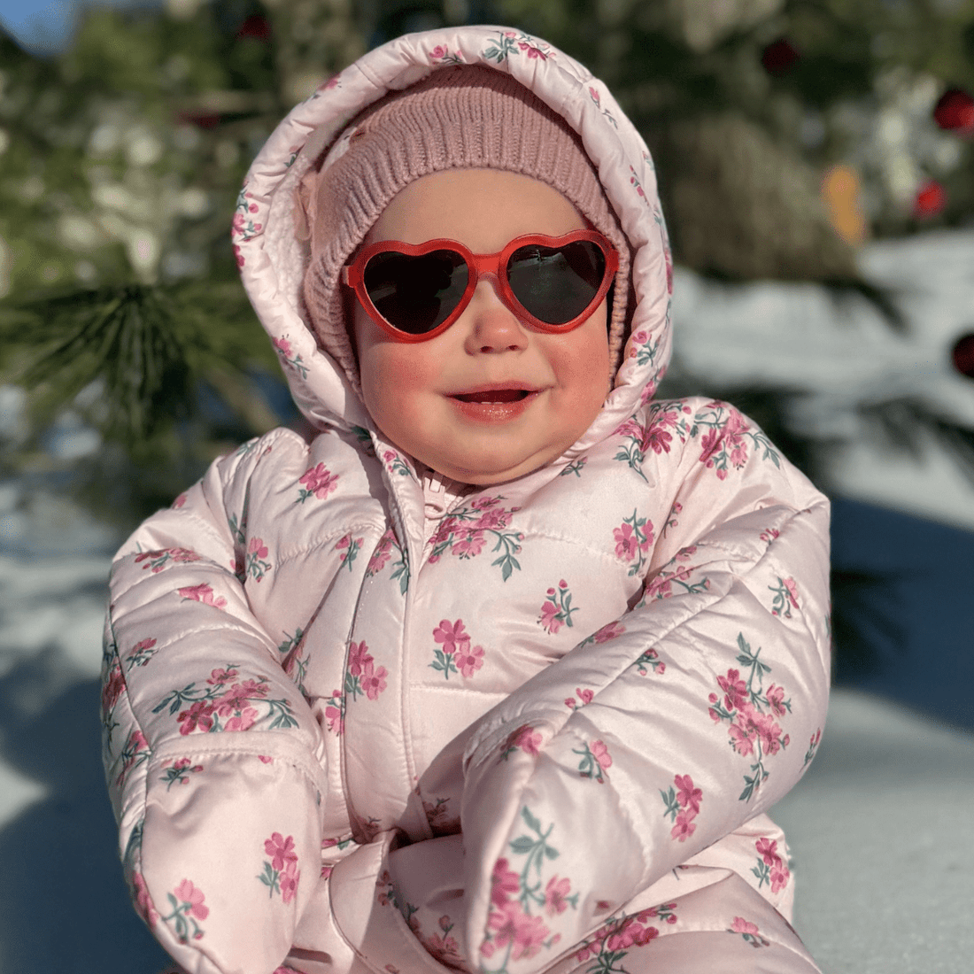 Blushing Rose Heart | Smoke Lenses - Norani Baby