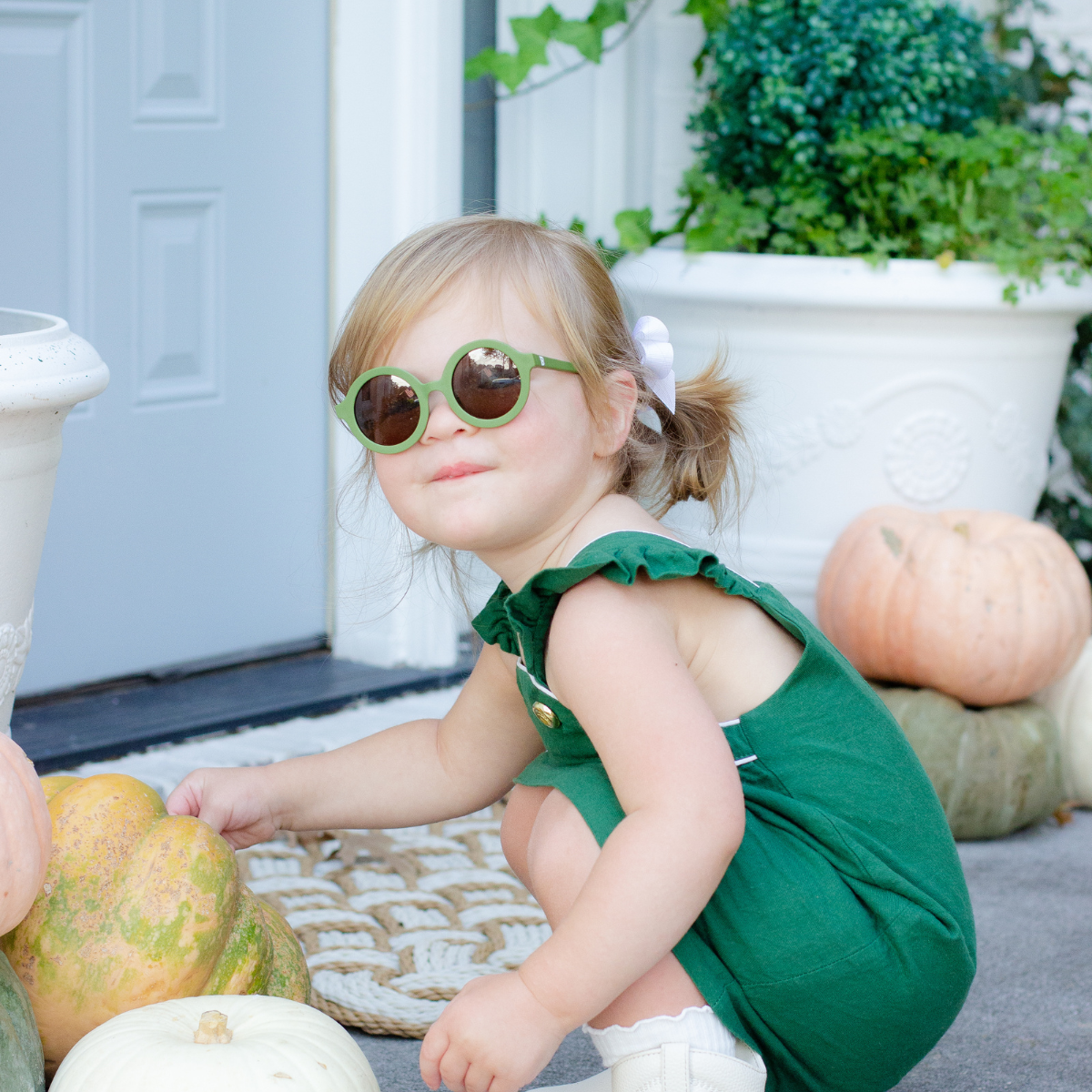 Wild Moss Euro Round I Amber Lenses