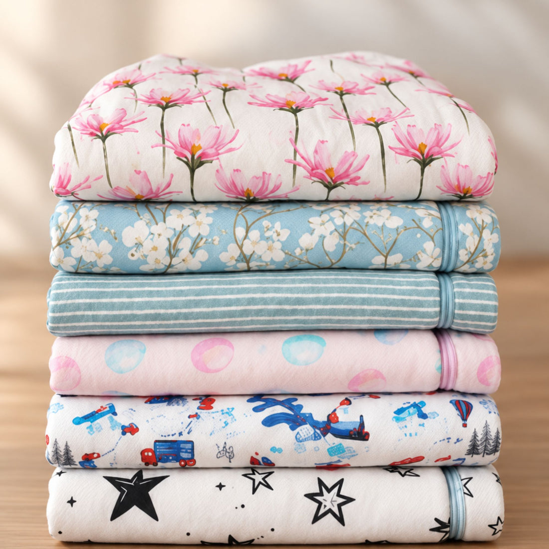 One & Done Sleep Sack - Transportation - Norani Baby