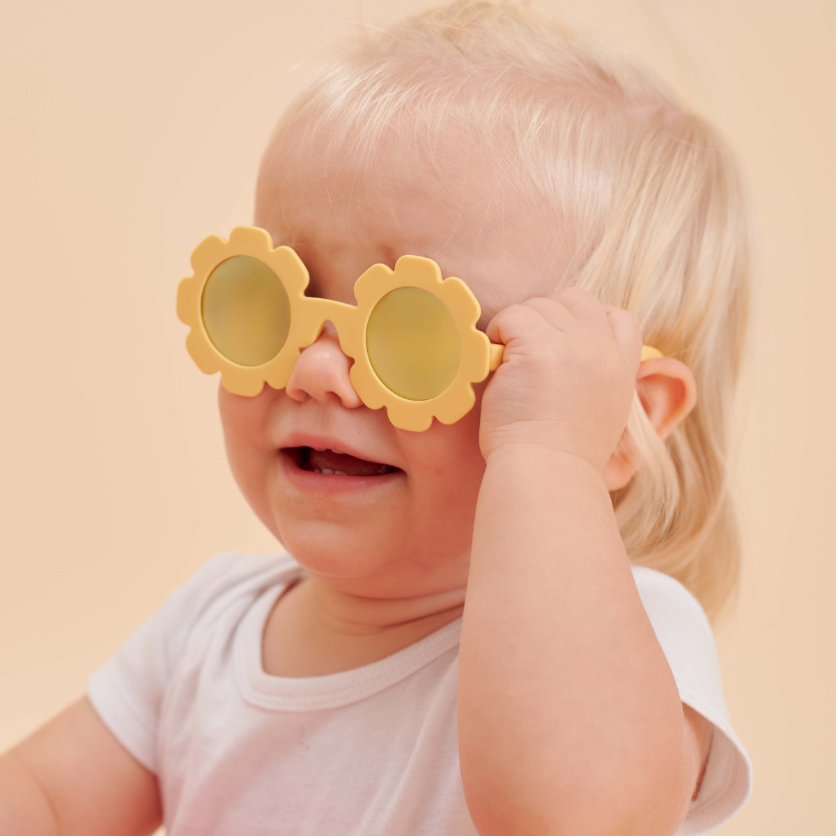Sun Ray Flower | Yellow Polarized Mirrored Lenses