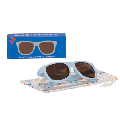 Baby Blue Navigator I Amber Lenses