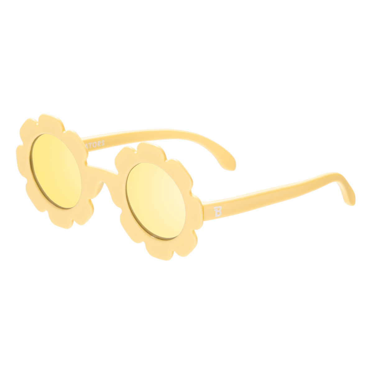 Sun Ray Flower | Yellow Polarized Mirrored Lenses