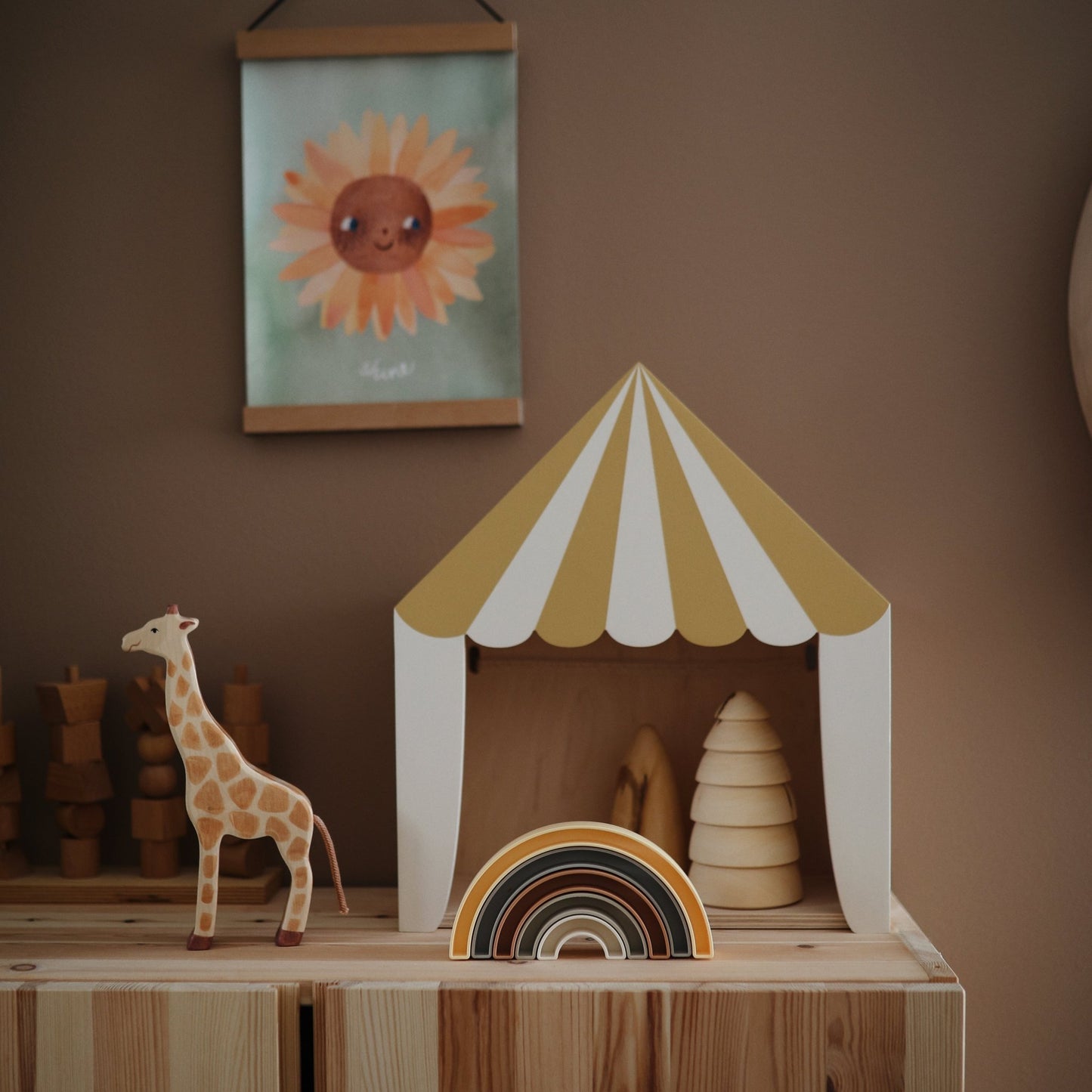 Rainbow Stacker Toy - Norani Baby