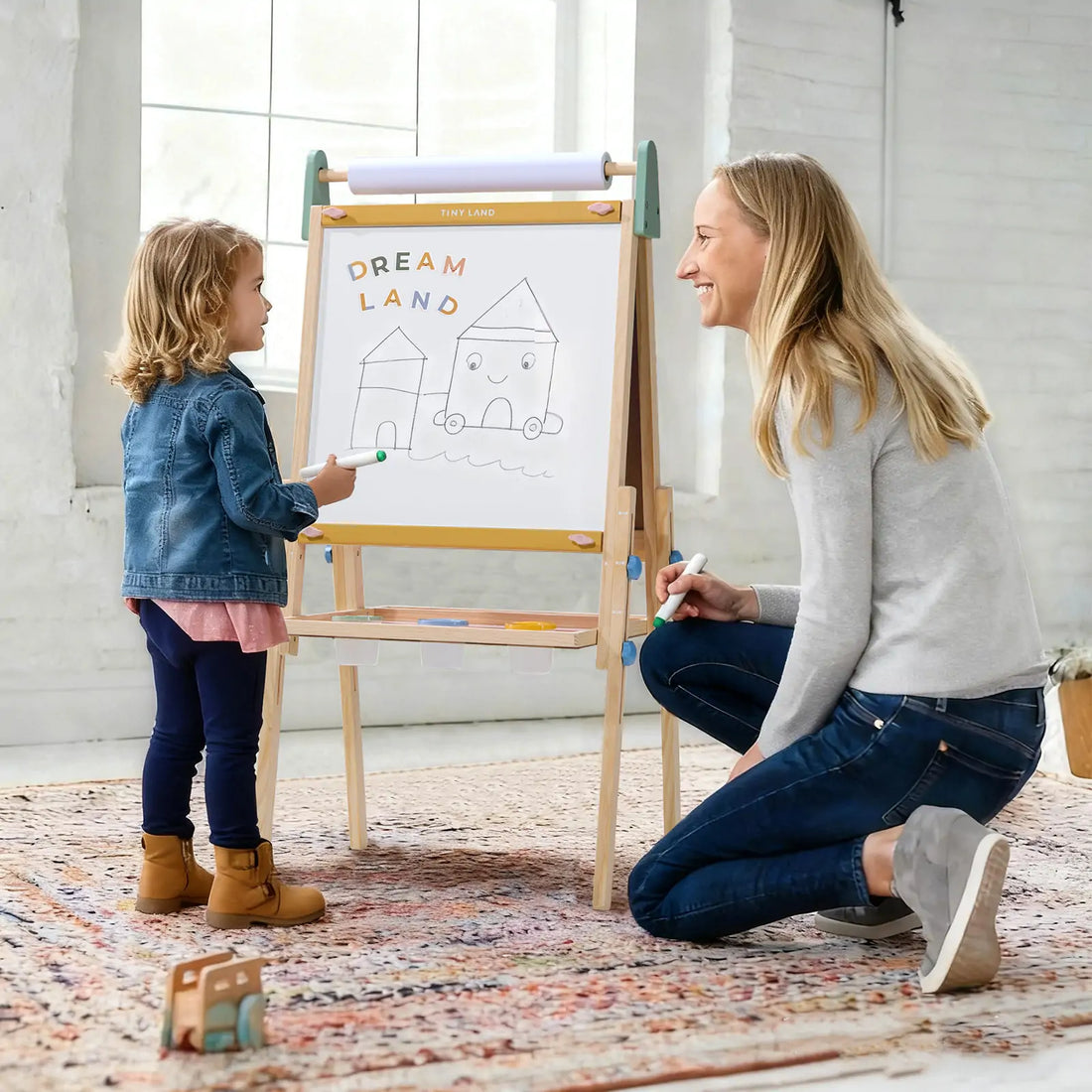 Tiny Land® 3 - in - 1 Art Easel for Kids - Norani Baby